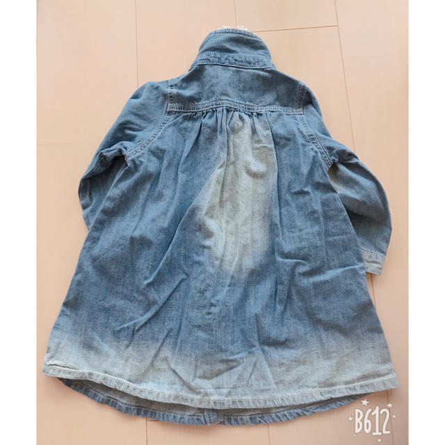 Donkey Jossy(ドンキージョシー)のDonkey Jossy 90 デニムワンピース キッズ/ベビー/マタニティのキッズ服女の子用(90cm~)(ワンピース)の商品写真