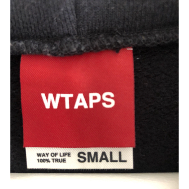 W)taps(ダブルタップス)のWTAPS ダブルタップス ブラック プルオーバー パーカー メンズのトップス(パーカー)の商品写真