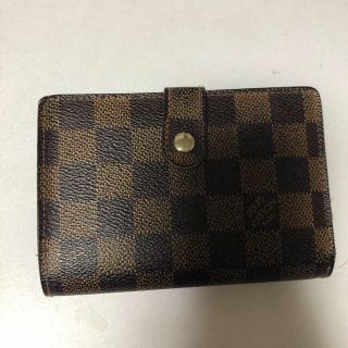 ルイヴィトン(LOUIS VUITTON)のルイヴィトン ダミエ がま口財布(財布)