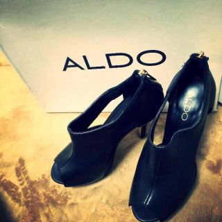 アルド(ALDO)のALDO オープントウブーティ✨(ブーツ)