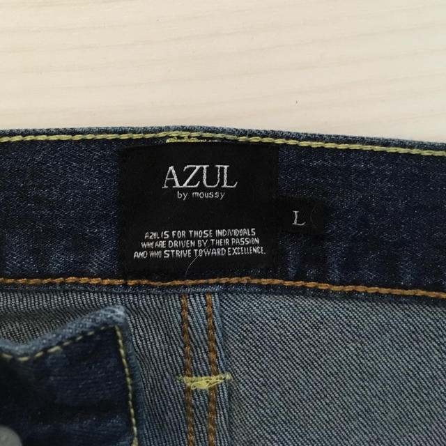 AZUL by moussy(アズールバイマウジー)の美品　AZUL ジーンズ メンズのパンツ(デニム/ジーンズ)の商品写真