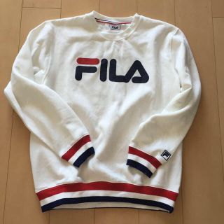 フィラ(FILA)の新品♡FILAロゴトレーナー♡メンズL(トレーナー/スウェット)