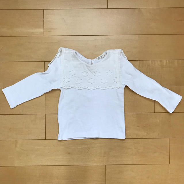 ZARA KIDS(ザラキッズ)のセーラー襟トップス  韓国子供服 キッズ/ベビー/マタニティのベビー服(~85cm)(シャツ/カットソー)の商品写真