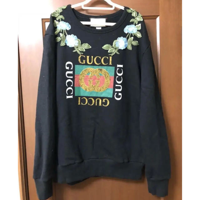 Gucci(グッチ)の【mfs_gd様専用 10/15】GUCCI フラワースウェット メンズのトップス(スウェット)の商品写真