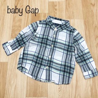 ベビーギャップ(babyGAP)の【ベビー・キッズ】baby gap チェックシャツ(Tシャツ/カットソー)