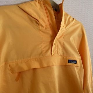 パタゴニア(patagonia)のレア 90s  Patagonia パタゴニア アノラック パーカー 黄色 良好(マウンテンパーカー)