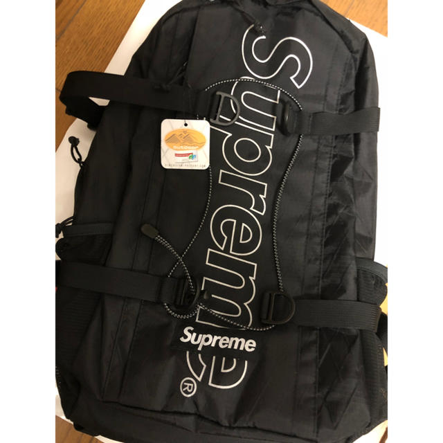 Supreme 18AW backpack black