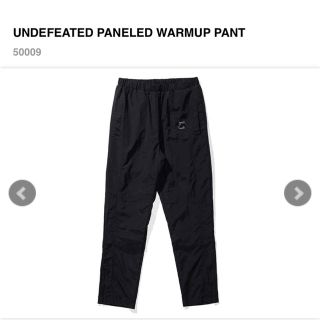 アンディフィーテッド(UNDEFEATED)のUNDEFATED PANELED WARMUP PANT(その他)