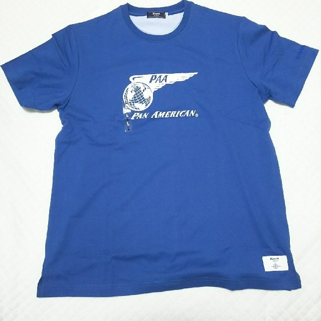 KENT×PAN AM コラボTシャツ ブルー L メンズのトップス(Tシャツ/カットソー(半袖/袖なし))の商品写真