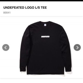 アンディフィーテッド(UNDEFEATED)のUNDEFATED LOGO L/S TEE(Tシャツ/カットソー(七分/長袖))