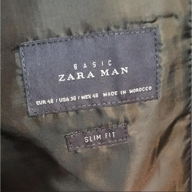 ZARA(ザラ)のZARA スーツ フォーマル  Ｌ ネイビーブルー メンズのスーツ(セットアップ)の商品写真