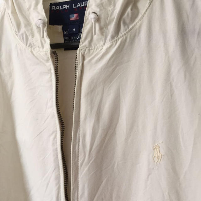 POLO RALPH LAUREN(ポロラルフローレン)のラルフローレン 白パーカー レディースのジャケット/アウター(ブルゾン)の商品写真