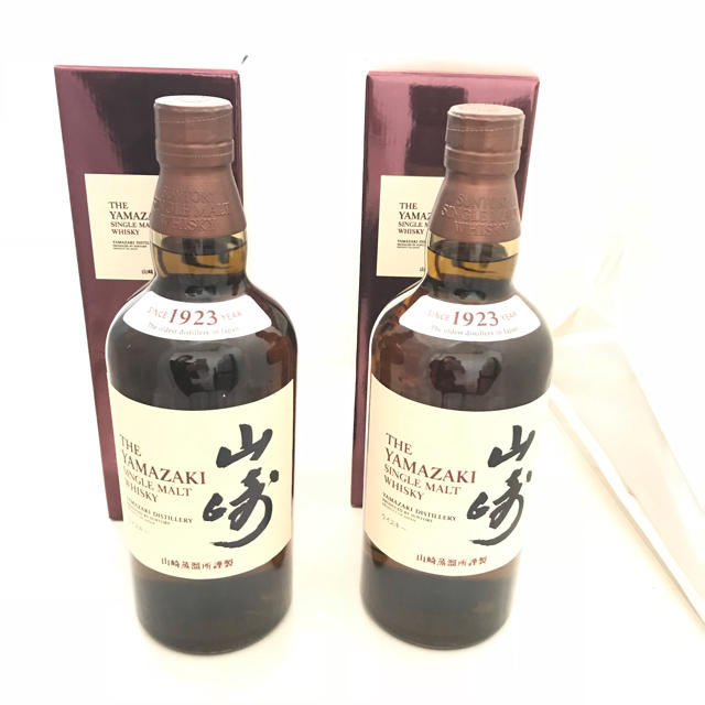 山崎 シングルモルト 700ml 2本セット 酒 酒 mizudo.com
