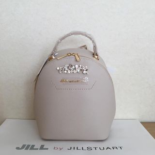 ジルバイジルスチュアート(JILL by JILLSTUART)の🌸新品ビジューバックパック🌸バニラ(リュック/バックパック)