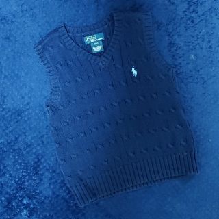 ラルフローレン(Ralph Lauren)のいろいろ様専用★ラルフローレン★ケーブル編みニットベスト3/3T大きめ年長(ニット)