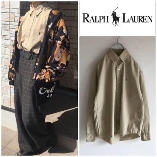 ラルフローレン(Ralph Lauren)の名作 ラルフローレン ポロポニー刺繍 ボタンダウンシャツ M(シャツ/ブラウス(長袖/七分))