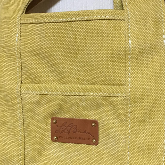 L.L.Bean(エルエルビーン)の美品！L.L.Bean(エルエルビーン) トートバッグ 筆記体ロゴ レディースのバッグ(トートバッグ)の商品写真