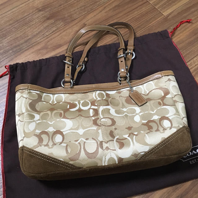 COACH(コーチ)のコーチ✨バッグ✨シグネチャー✨秋✨coach✨保存袋つき✨ レディースのバッグ(ハンドバッグ)の商品写真