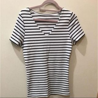 ギャルフィット(GAL FIT)のボーダー Tシャツ(Tシャツ(半袖/袖なし))