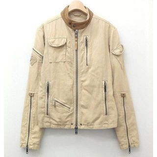 ディーゼル ライダースジャケット メンズ ベージュ系 の通販 4点 Dieselのメンズを買うならラクマ