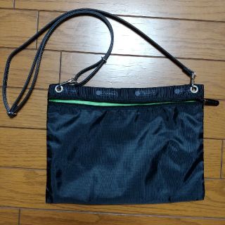 レスポートサック(LeSportsac)のレスポートサック×UOMO　特別付録 トリプルブラックポーチ　サコッシュ風(ファッション)