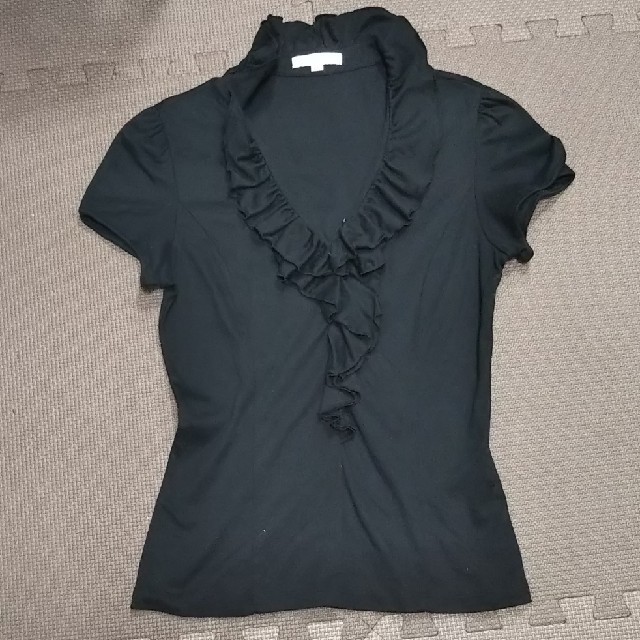 NARACAMICIE(ナラカミーチェ)のNARACAMICIE 二回着用  黒 レディースのトップス(Tシャツ(半袖/袖なし))の商品写真