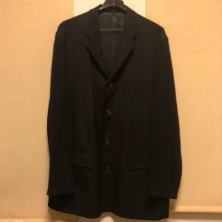 ヨウジヤマモト(Yohji Yamamoto)の良い評価100記念！Y‘s for men ウールギャバ 切り替えジャケット(チェスターコート)