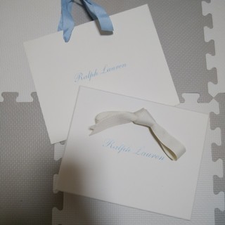 ラルフローレン(Ralph Lauren)のRALPH LAUREN　紙袋＆箱セット　リボン付き(ショップ袋)