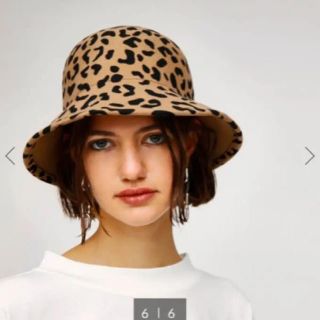 マウジー(moussy)のmoussy レオパード ハット バケットハット 新品(ハット)