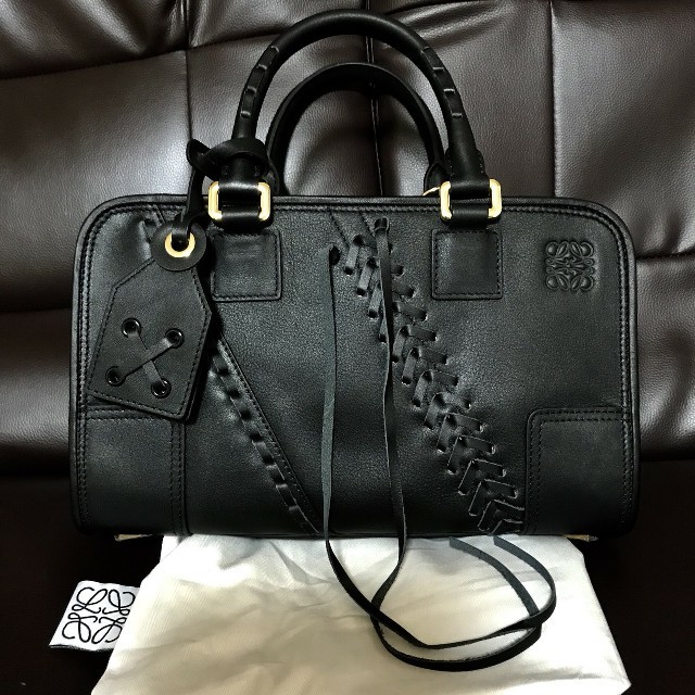 LOEWE - LOEWE正規希少アマソナレースブラック☆28の通販 by ゆった