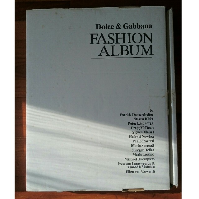 DOLCE&GABBANA(ドルチェアンドガッバーナ)の洋書Dolce & Gabbana FASHION ALBUM 大型本 エンタメ/ホビーの本(洋書)の商品写真