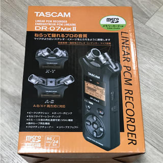 【新品未開封品】TASCAM 24bit/96kHz DR-07MKI(オーディオインターフェイス)