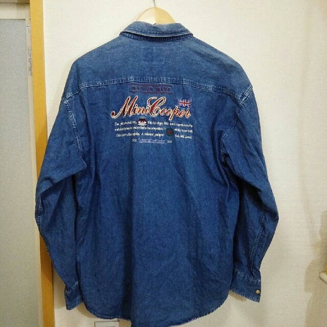 Rover(ローバー)のROVER  MINI  デニム　シャツ メンズのジャケット/アウター(Gジャン/デニムジャケット)の商品写真
