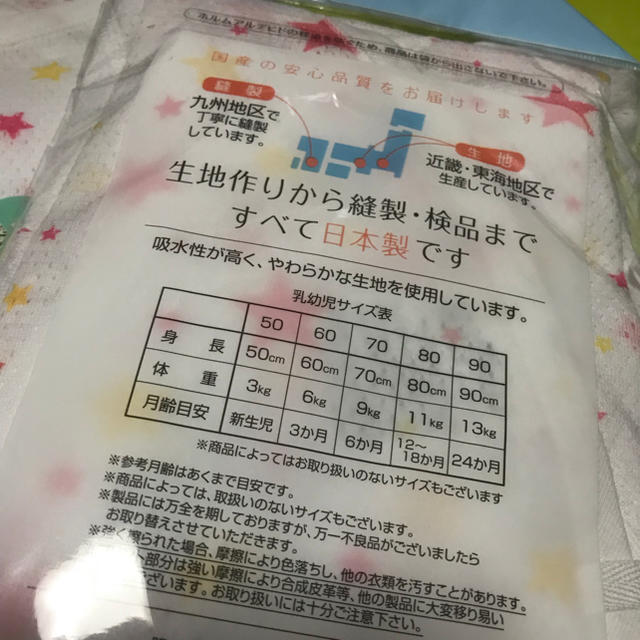 しまむら(シマムラ)の【a様専用】新生児肌着 日本製 綿100% コットンメッシュ 出産準備 女の子 キッズ/ベビー/マタニティのベビー服(~85cm)(肌着/下着)の商品写真