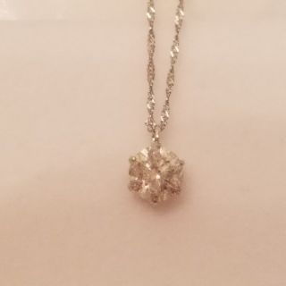 髙島屋 - 新品 美品 0.5ct 1粒 天然プラチナ ダイヤモンドネックレスの