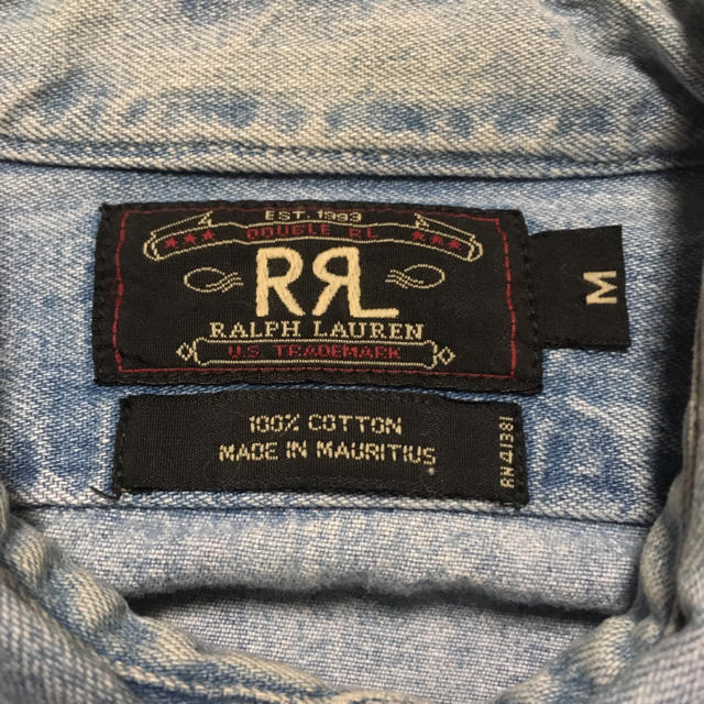 RRL(ダブルアールエル)のダブルアールエル デニムシャツ メンズのトップス(シャツ)の商品写真