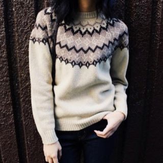 マウジー(moussy)のMOUSSY 大人気 COWICHAN SWEATER(ニット/セーター)