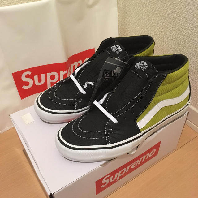 Supreme - Supreme Vans Sk8-Mid 黒 シュプリーム バンズ スケハイ の