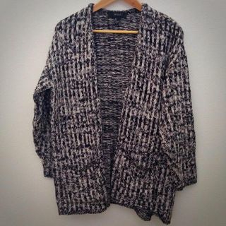 フォーエバートゥエンティーワン(FOREVER 21)の新品 Forever21ロングカーデ M(カーディガン)