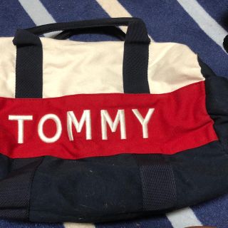 トミーヒルフィガー(TOMMY HILFIGER)の⭐️miyukiさんお取り置き⭐️ドラム型ミニボストンバッグ(ボストンバッグ)