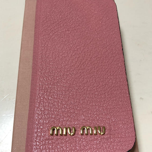 miumiu  iPhone ケース 手帳型