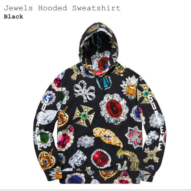 Supreme(シュプリーム)のsupreme jewels hooded sweatshirt メンズのトップス(パーカー)の商品写真