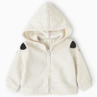 ザラキッズ(ZARA KIDS)のZARA baby 可愛い犬 パーカー  ベビー(トレーナー)