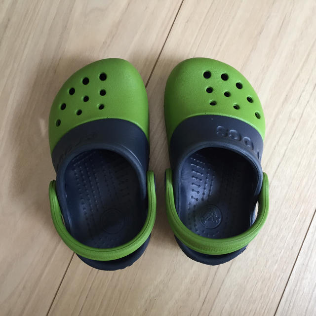 crocs(クロックス)の【☆値下げ☆】クロックス ベビー用 13㎝ キッズ/ベビー/マタニティのベビー靴/シューズ(~14cm)(サンダル)の商品写真