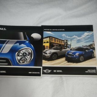 ビーエムダブリュー(BMW)のMINI クロスオーバー　クーペ　ロードスター　クーパーS　正規カタログ(カタログ/マニュアル)