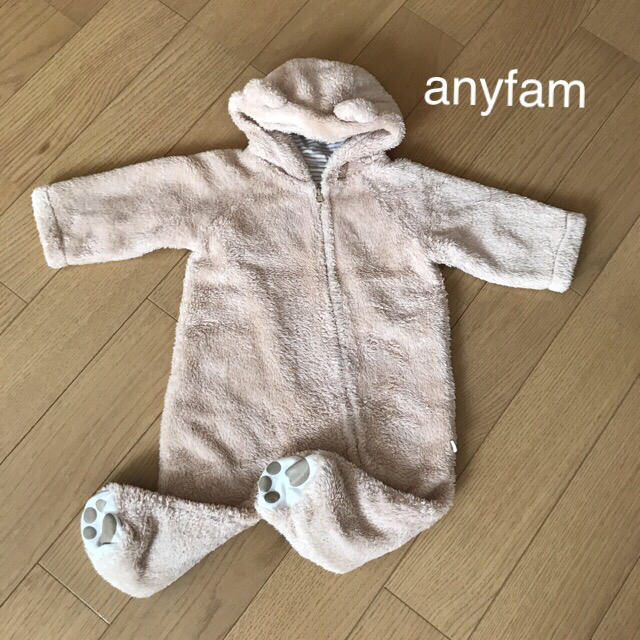 anyFAM(エニィファム)のanyfam ジャンプスーツ キッズ/ベビー/マタニティのベビー服(~85cm)(カバーオール)の商品写真