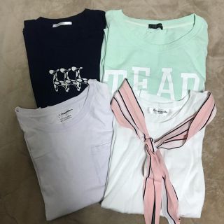 Tシャツ4個セット(Tシャツ(半袖/袖なし))