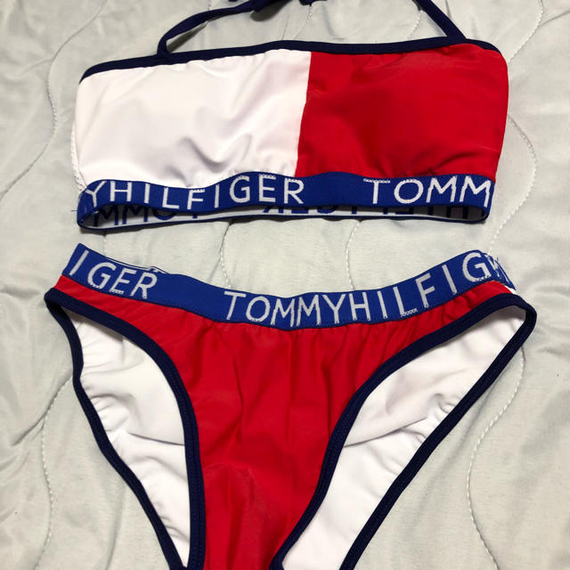 TOMMY HILFIGER(トミーヒルフィガー)のトミーヒルフィガー バンドゥビキニ   海外インポート レディースの水着/浴衣(水着)の商品写真