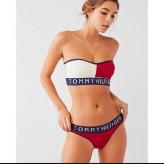 トミーヒルフィガー(TOMMY HILFIGER)のトミーヒルフィガー バンドゥビキニ   海外インポート(水着)