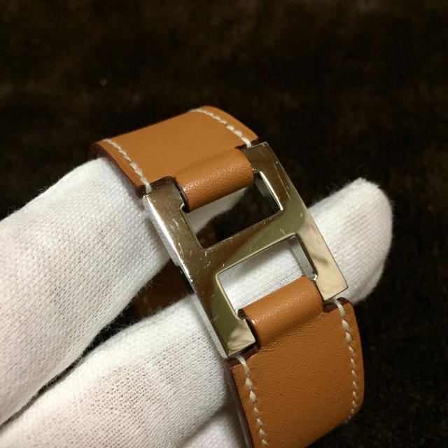 HERMES♡エルメス  本革製バングルレディース